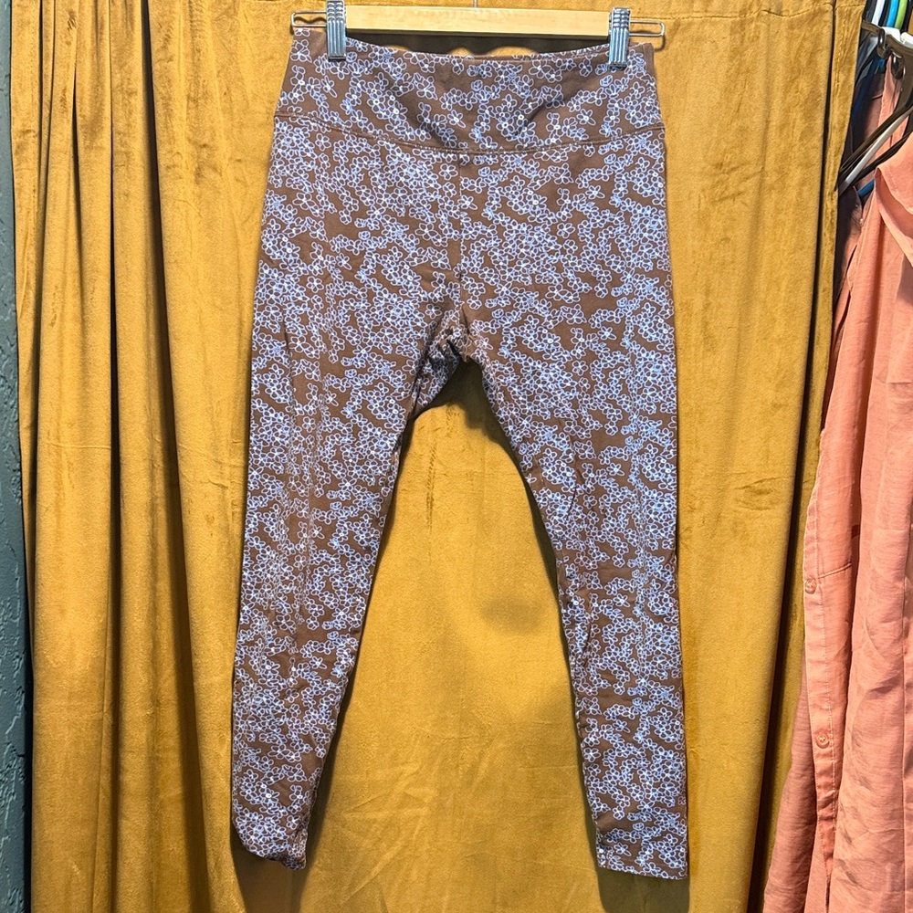 Wild Fable Brown Floral Print Leggings